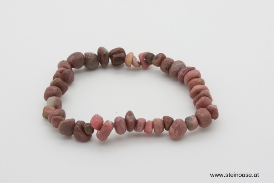 Armband Rhodonit 'Nuggets-Splitter'